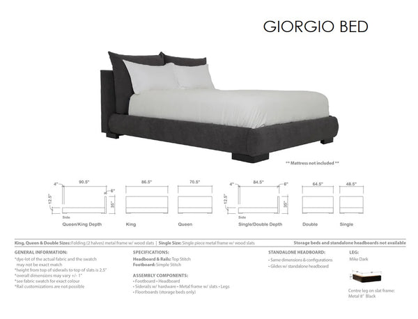 Giorgio Bed - Parliament Interiors