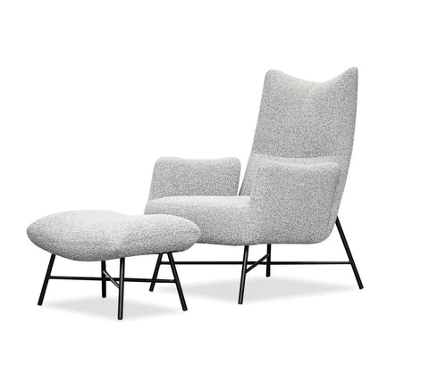 Caraway Chair and Ottoman - Parliament Interiors