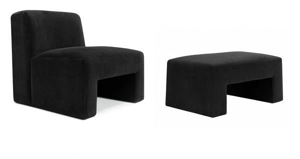 Hugo Chair and Ottoman - Parliament Interiors