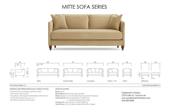 Mitte Sofa Series - Parliament Interiors