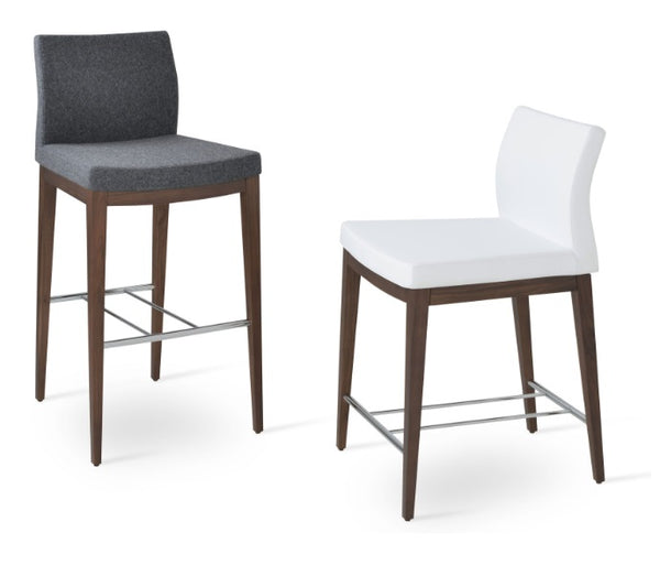 Pasha Low-Back Stool