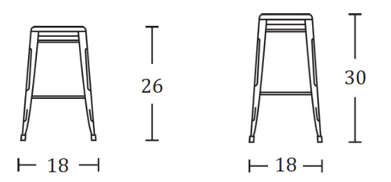 Rochelle Counter and Bar Stools - Parliament Interiors