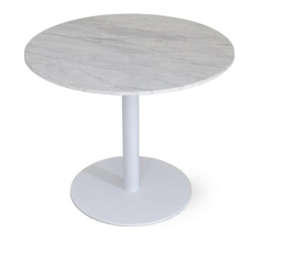 Tango Marble Table (White) - Parliament Interiors