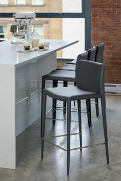 Zakk Counter and Bar Stools - Parliament Interiors